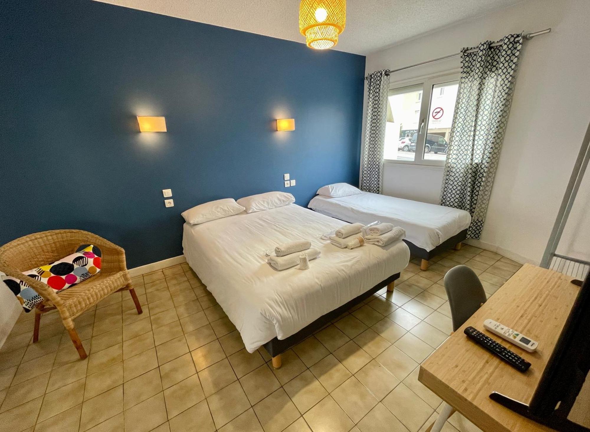 Amerique Hotel Palavas - Piscine - Plage Esterno foto